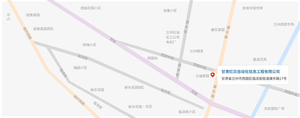 首页底部地图