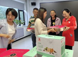 甘肃红日工会2022年中秋节福利发放
